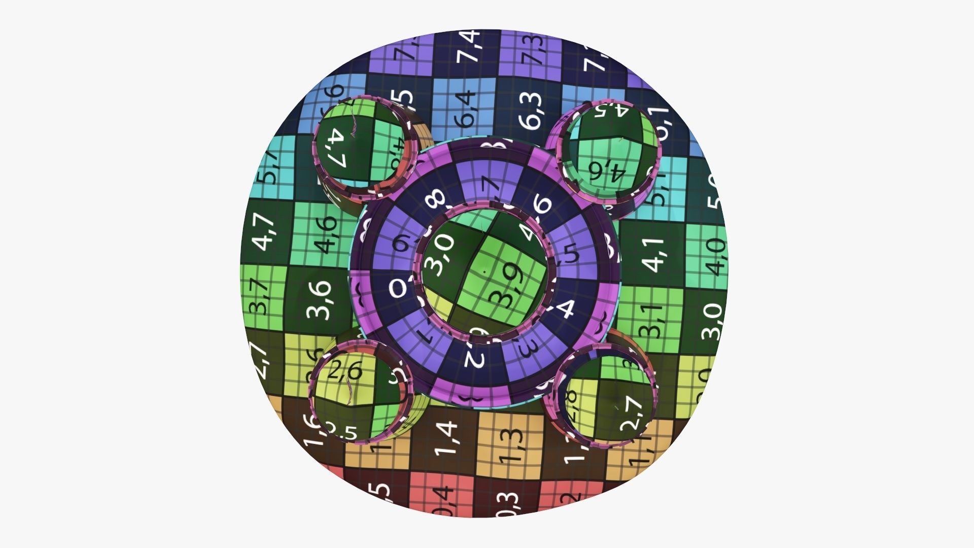 Sand castle 3D model_19