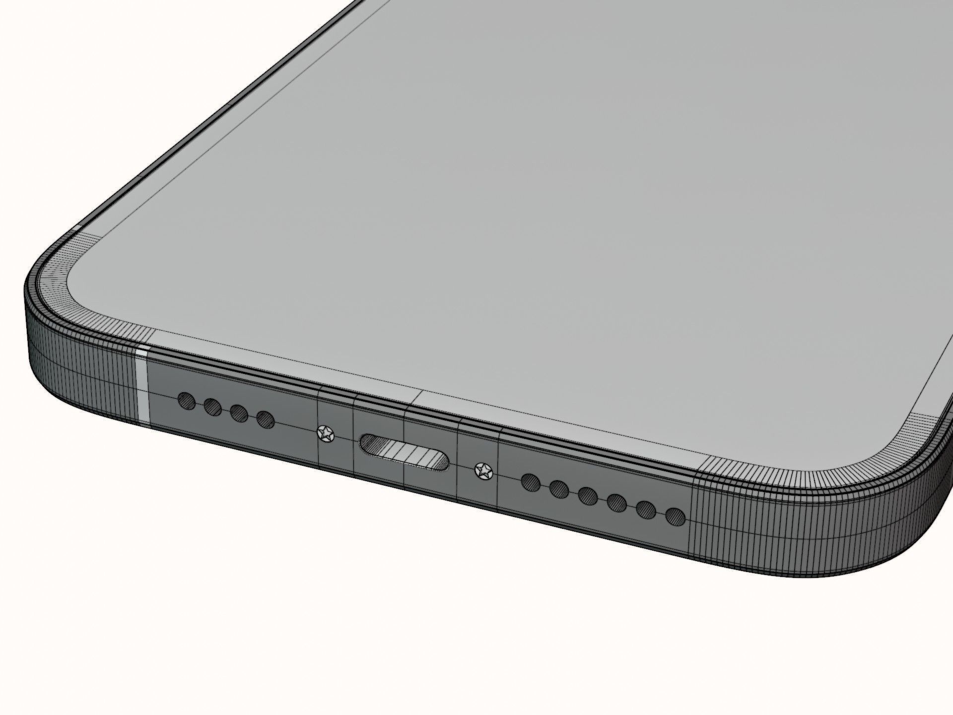 iPhone 12 pro and iPhone 12pro max 3D model_44