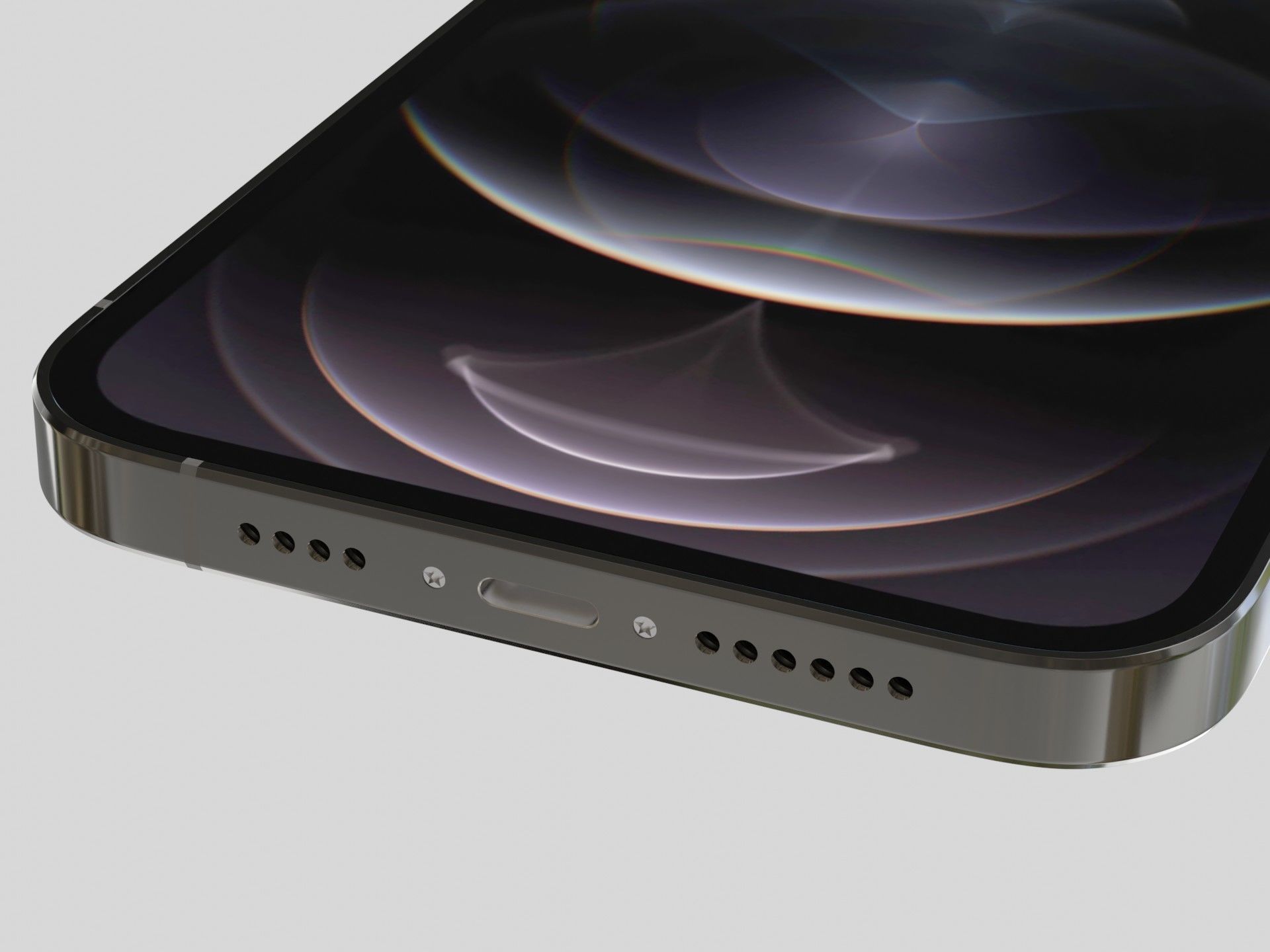 iPhone 12 pro and iPhone 12pro max 3D model_14