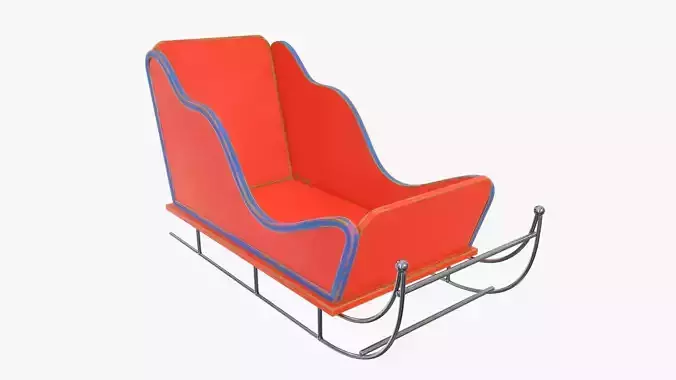 Christmas Santa Claus sleigh