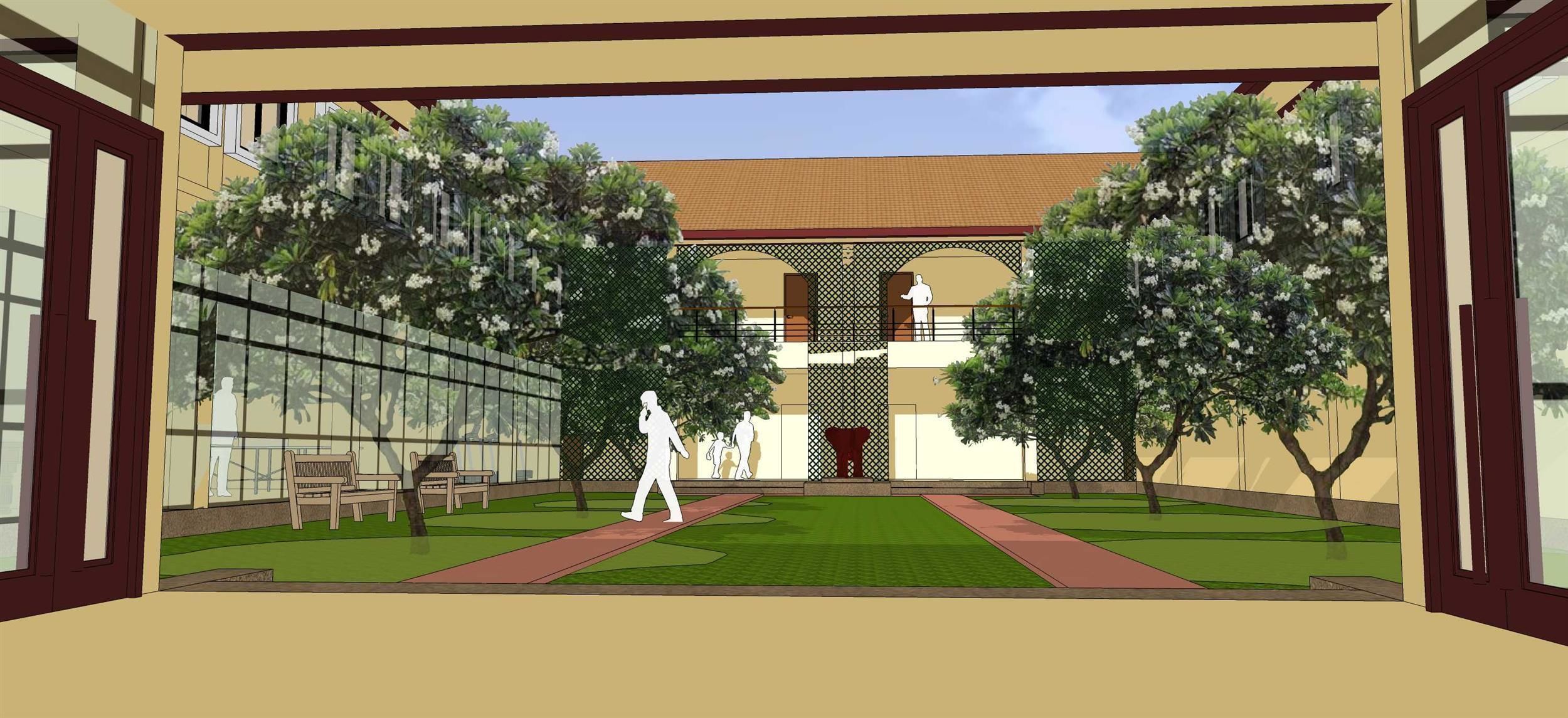 Apartment building 3D model_11