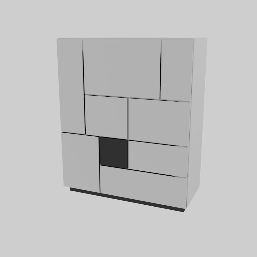 Free Shelf Free low-poly 3D model