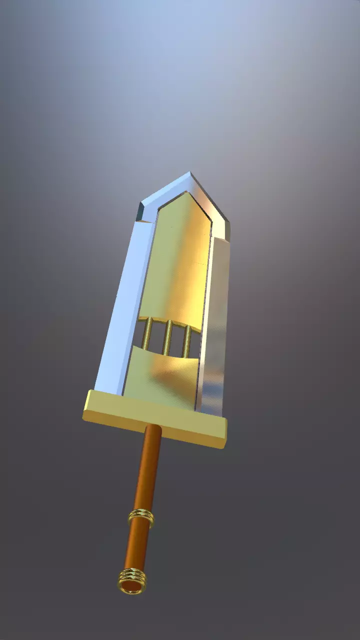 Heavy Sword 3D model_0
