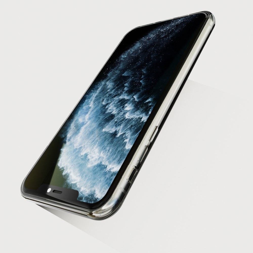 iPhone 11 pro max silver 3D model_18