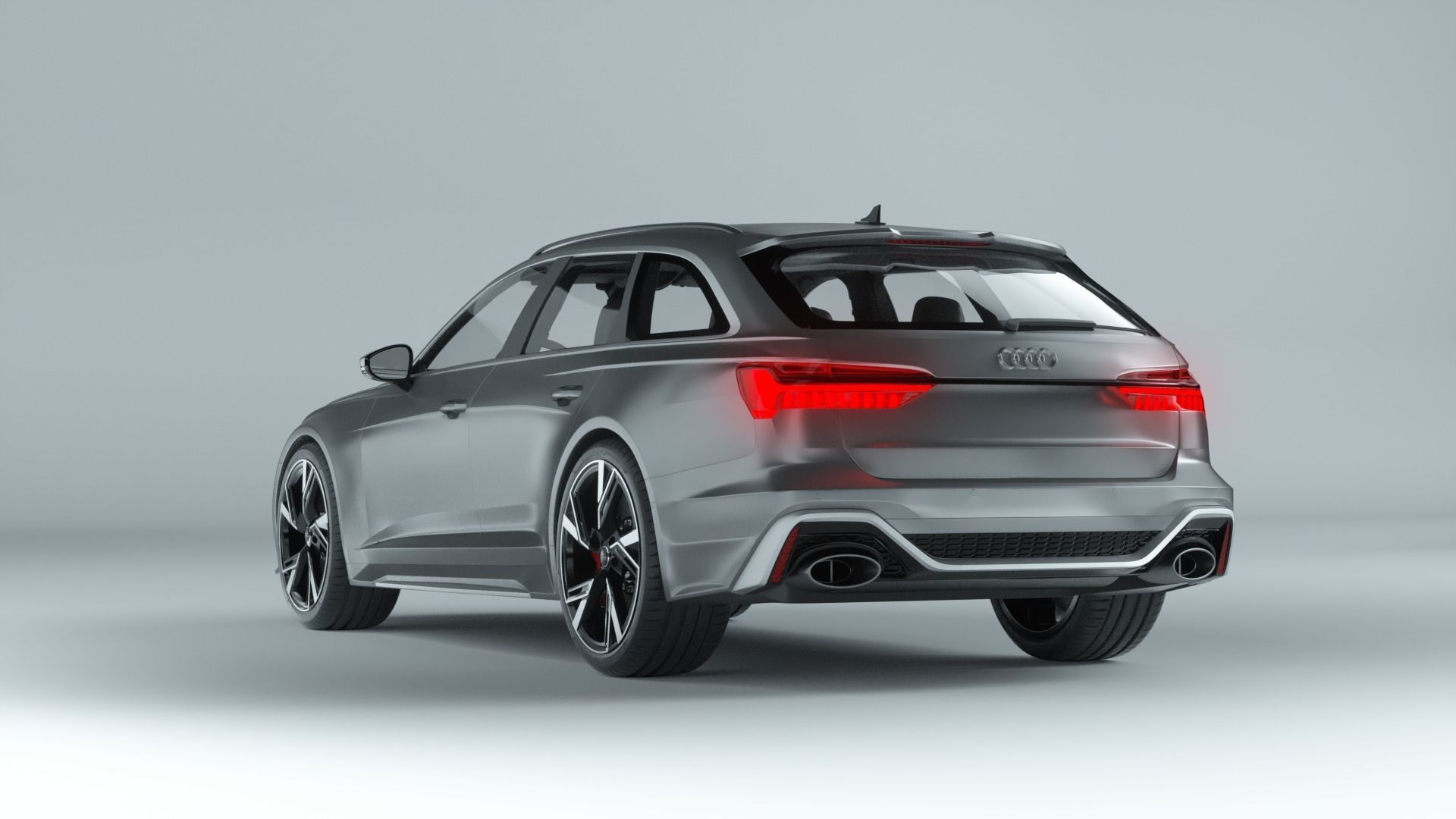 2020  Audi RS6 3D model_1