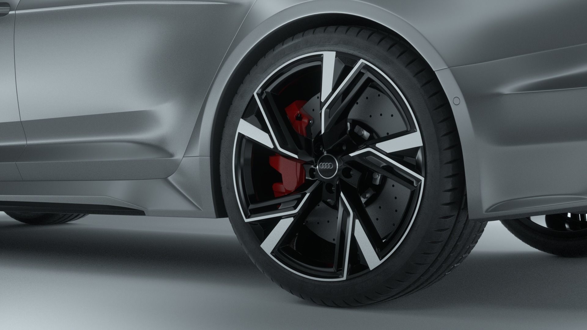 2020  Audi RS6 3D model_3