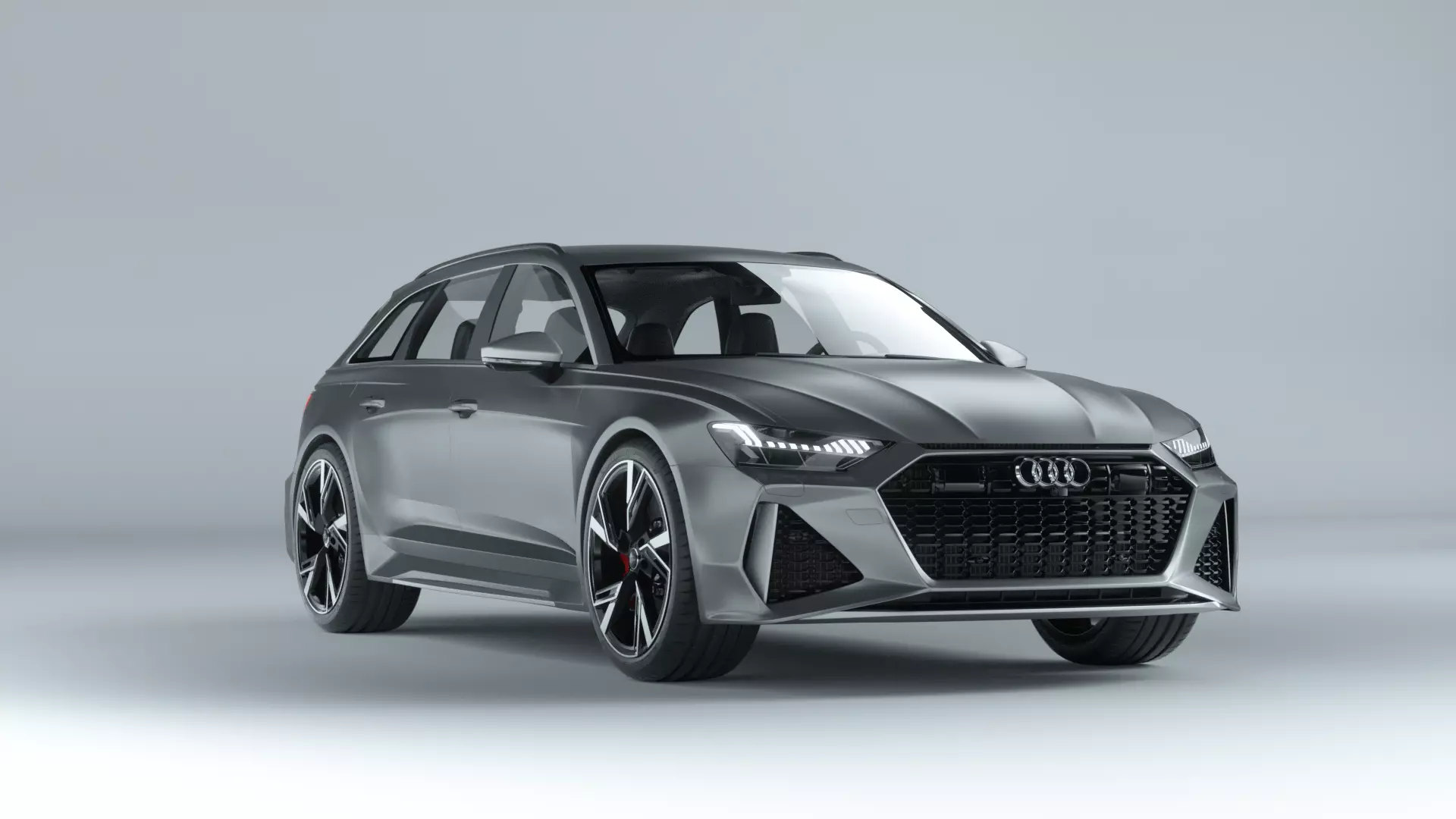 2020  Audi RS6 3D model_0