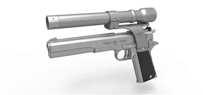 Pistol AMT Hardballer Long Slide from the movie Terminator 1984