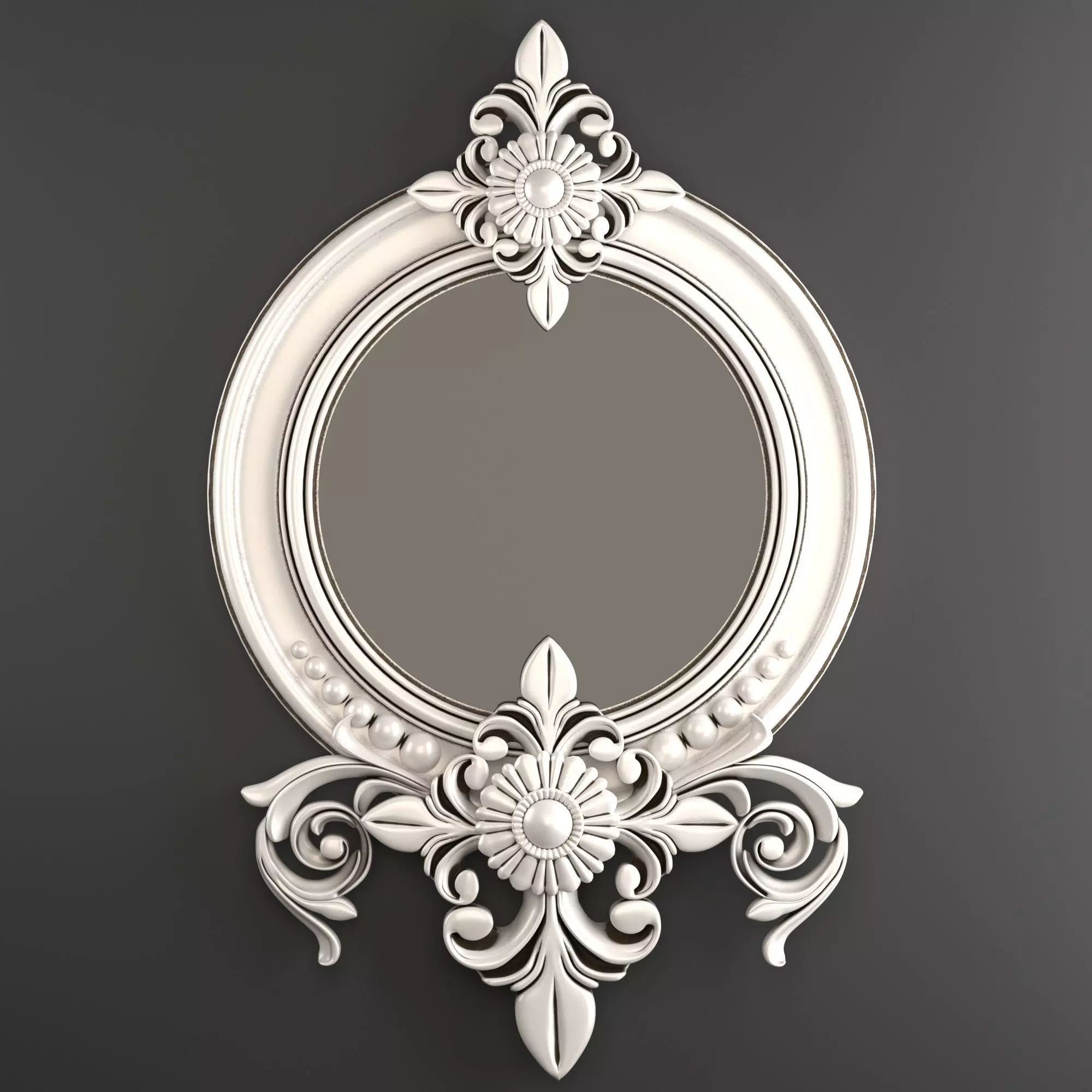 Mirror frame 3D model_0
