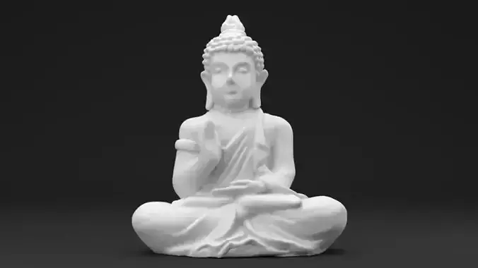 Buddha - 3D printable Scan - Statue 3D print model