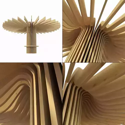 Parametrc ring column decor n1