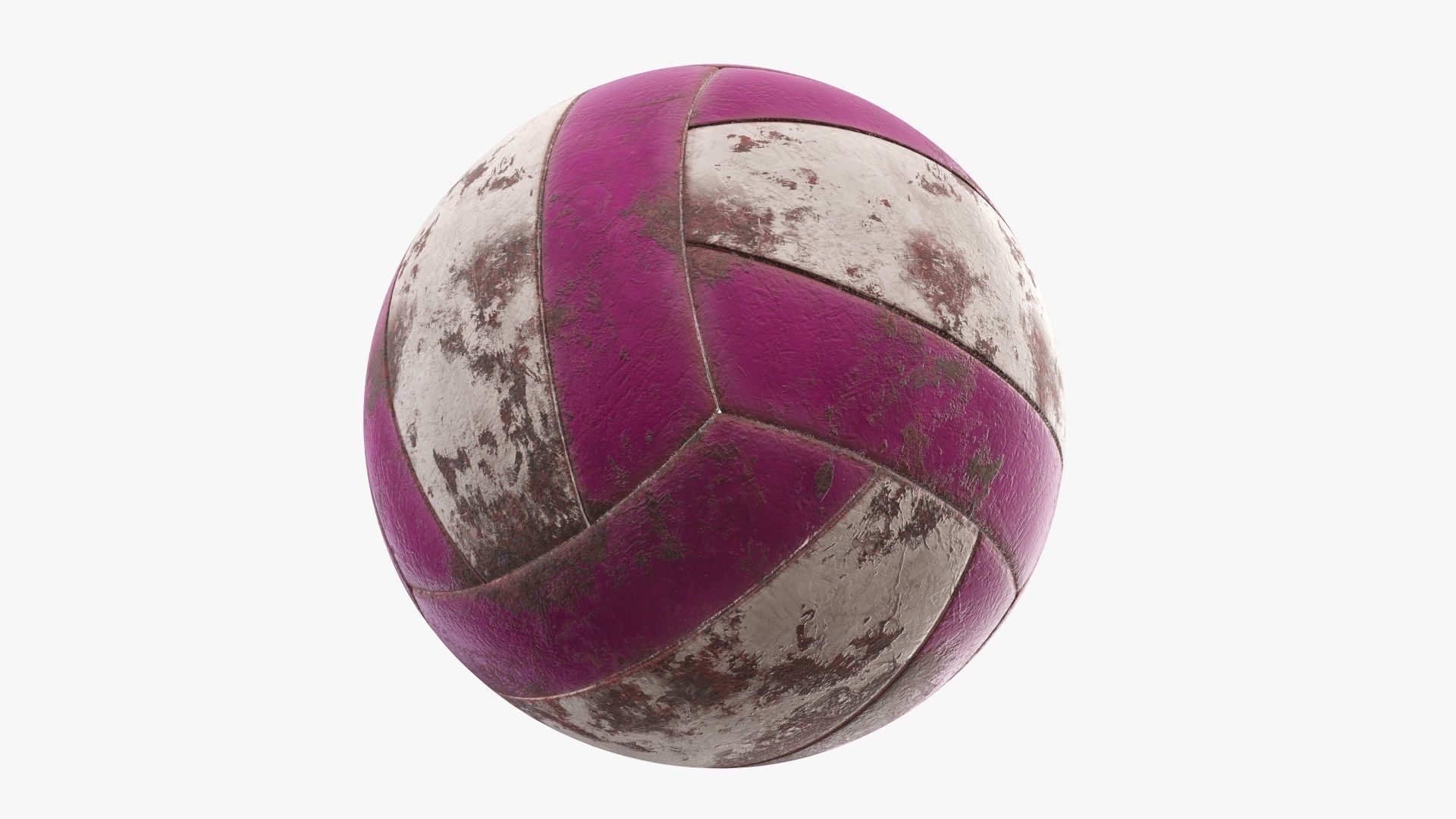Classic  volleyball v2 3D model_4