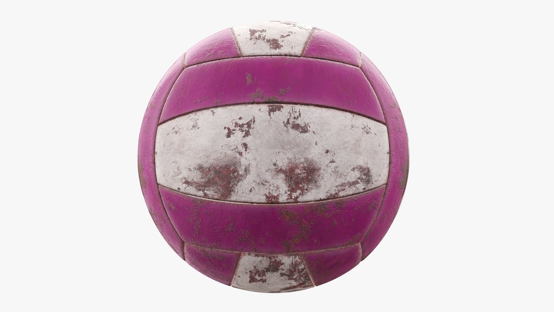 Classic  volleyball v2 3D model_2