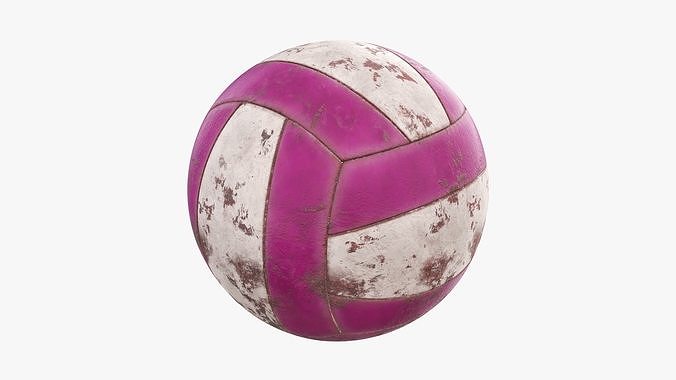 Classic  volleyball v2 3D model