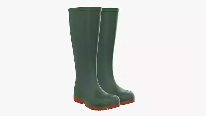 Rubber boots waterproof
