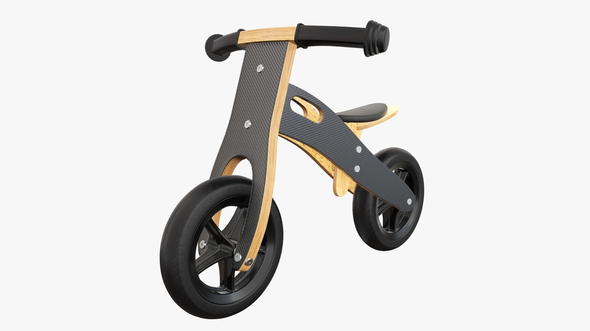 Balance bike for kids wooden