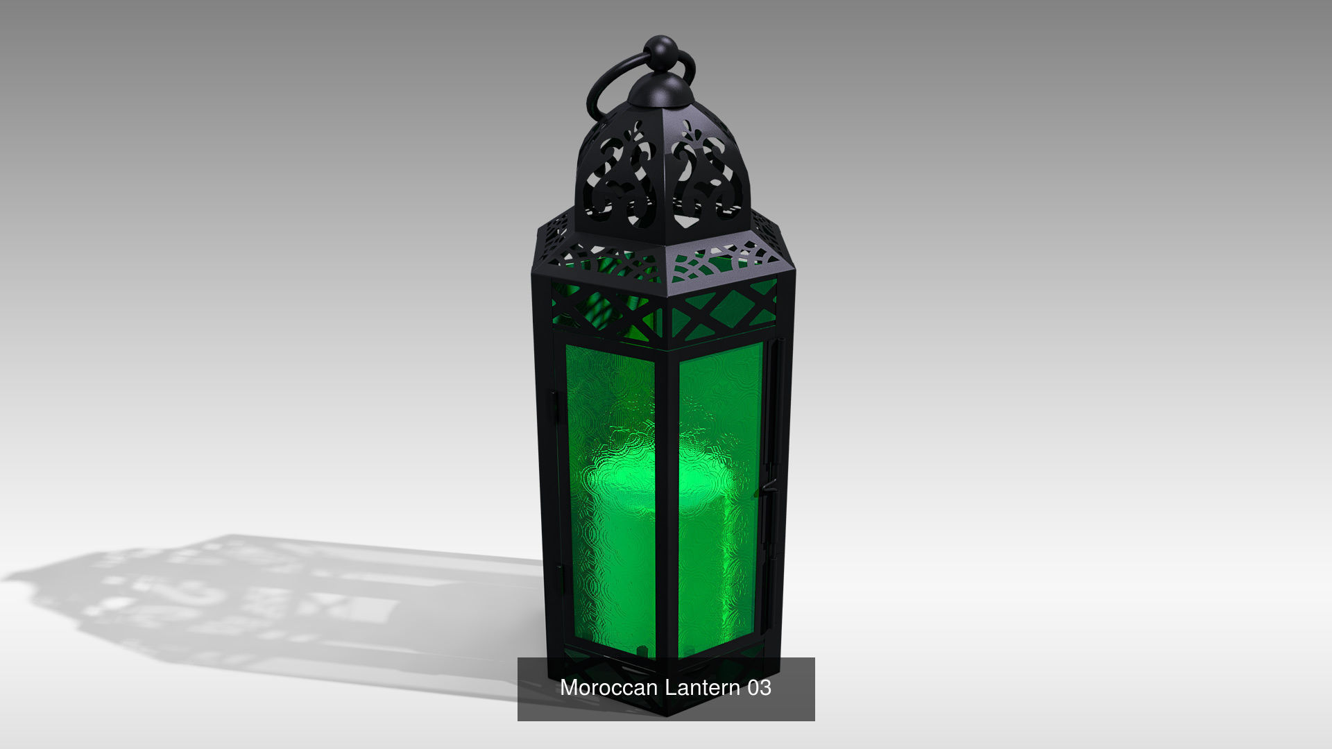 Moroccan Lanterns 3D Model Collection_8