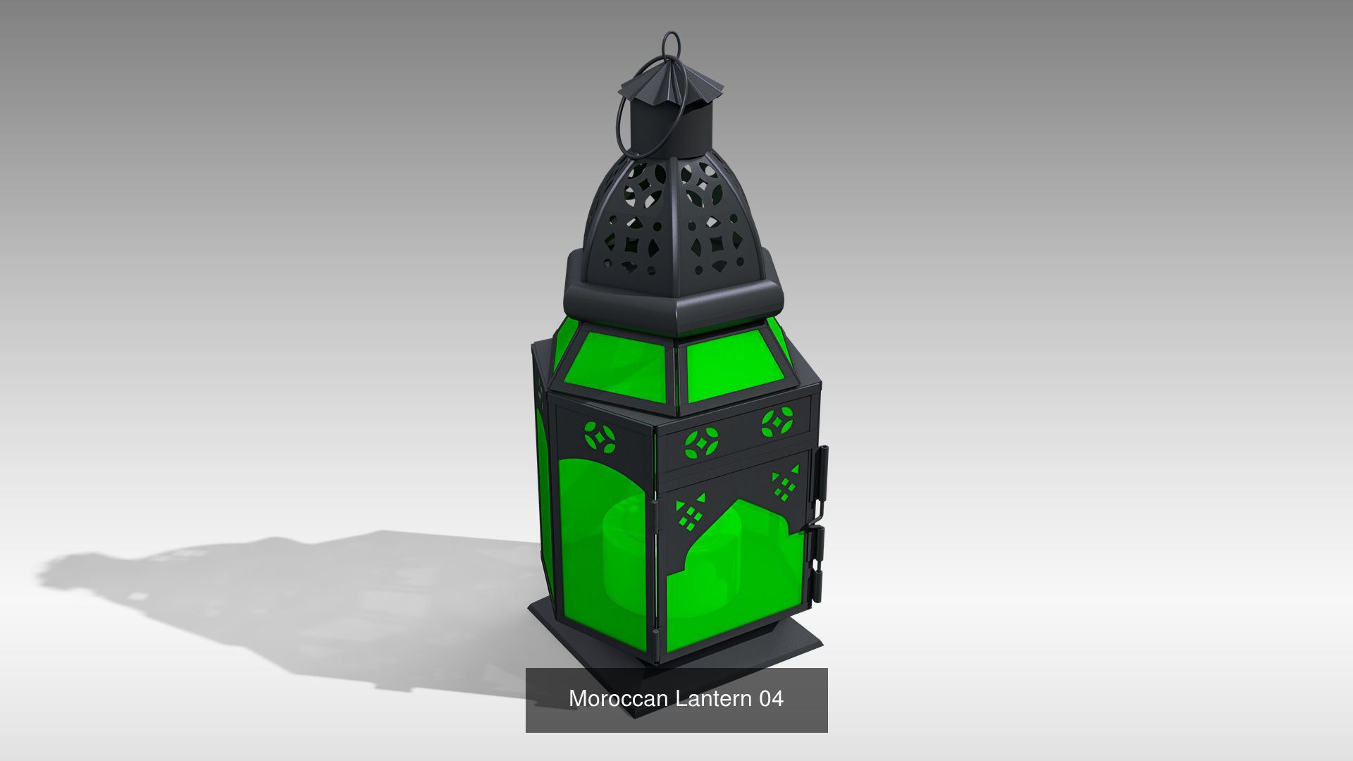 Moroccan Lanterns 3D Model Collection_9
