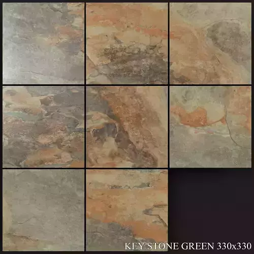 Yurtbay Seramik Key Stone Green 330x330