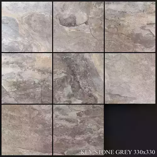 Yurtbay Seramik Key Stone Grey 330x330
