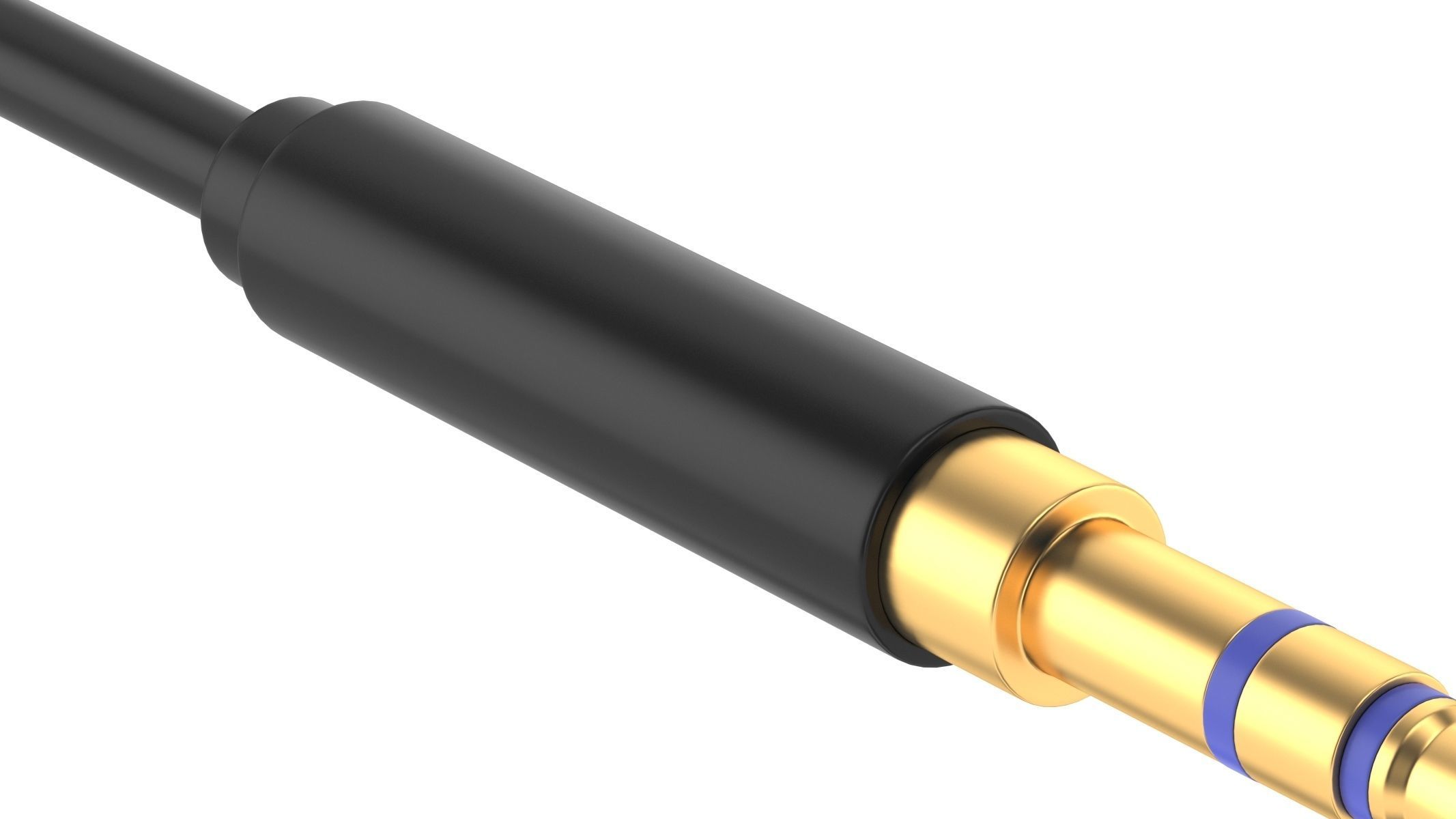 Microphone Port Male 3D model_3