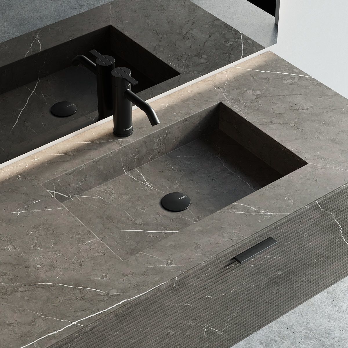 Inbani Grate 03 Vanity Unit Set 3 3D model_1