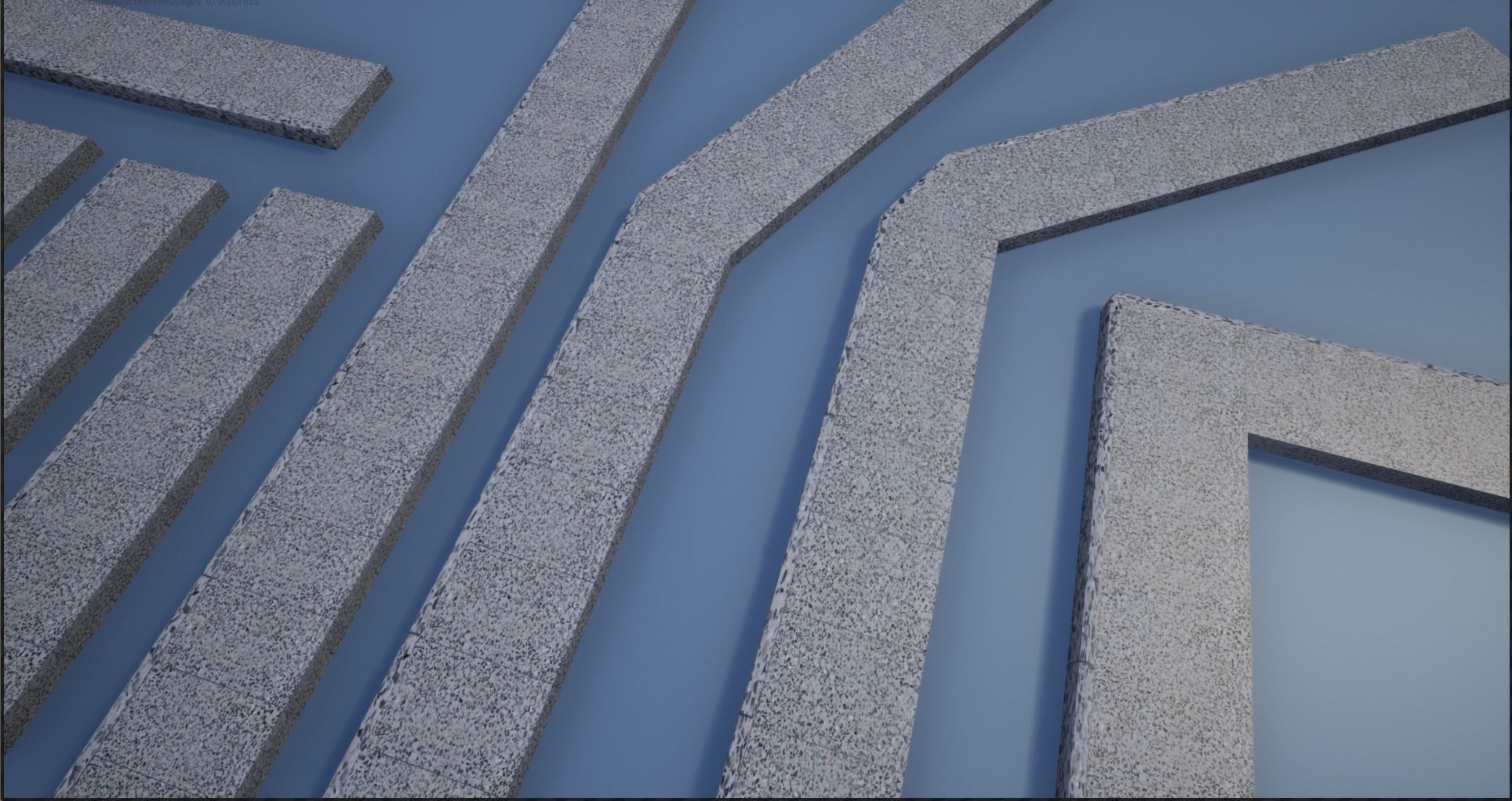 Lowpoly Modular PBR Pavements Low-poly 3D model_11