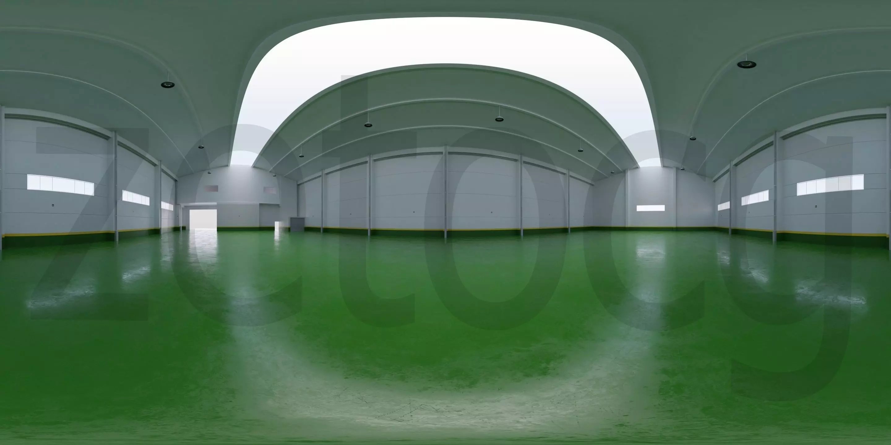 HDRI - Factory Hall Interior 4 Texture_0