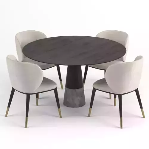 Enne Echo table and Orissa chair