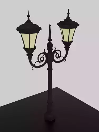 Classic lantern post 