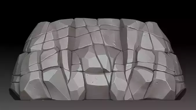 Stylized stone