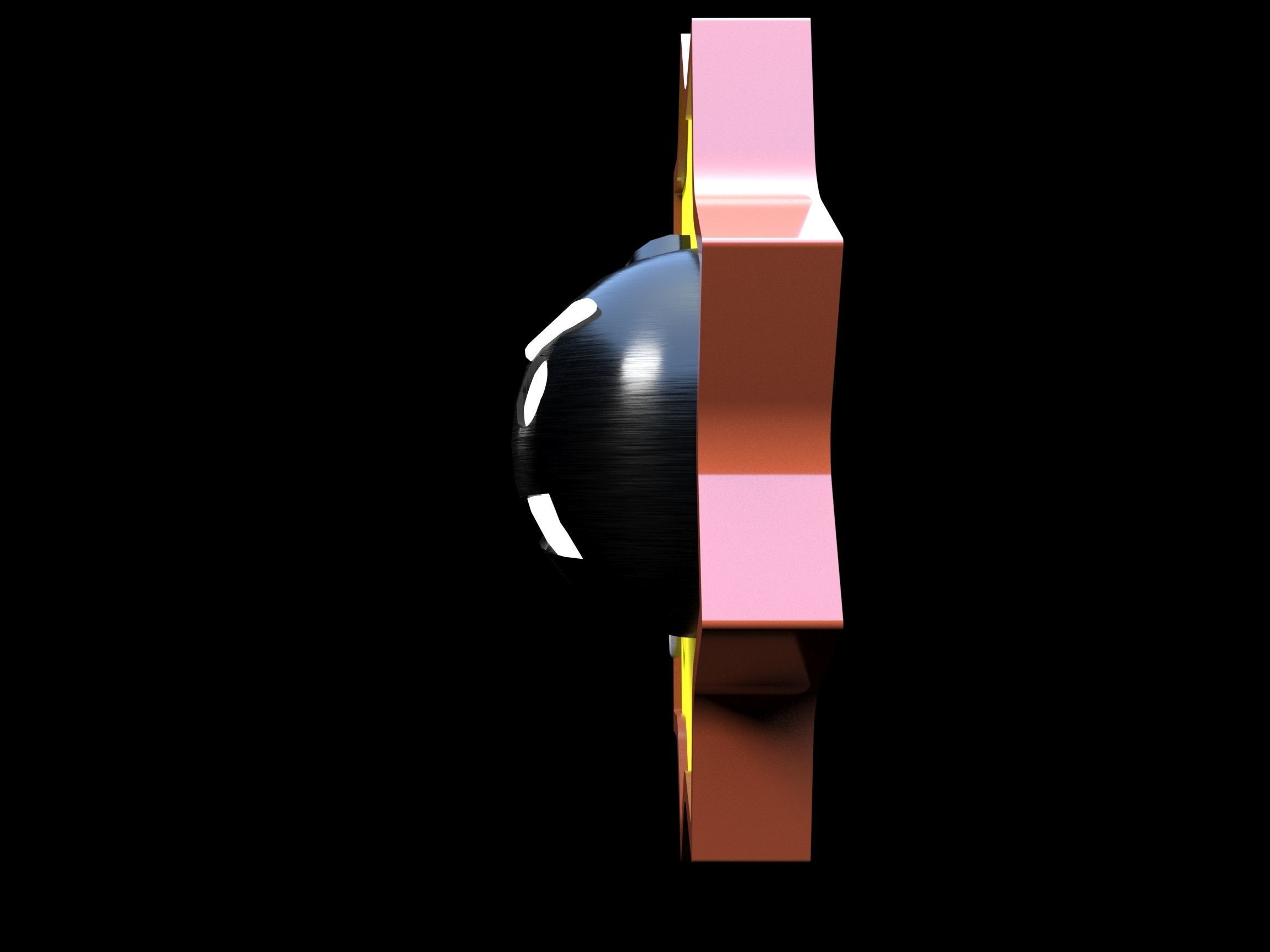 Serious Sam icon 3D model_5