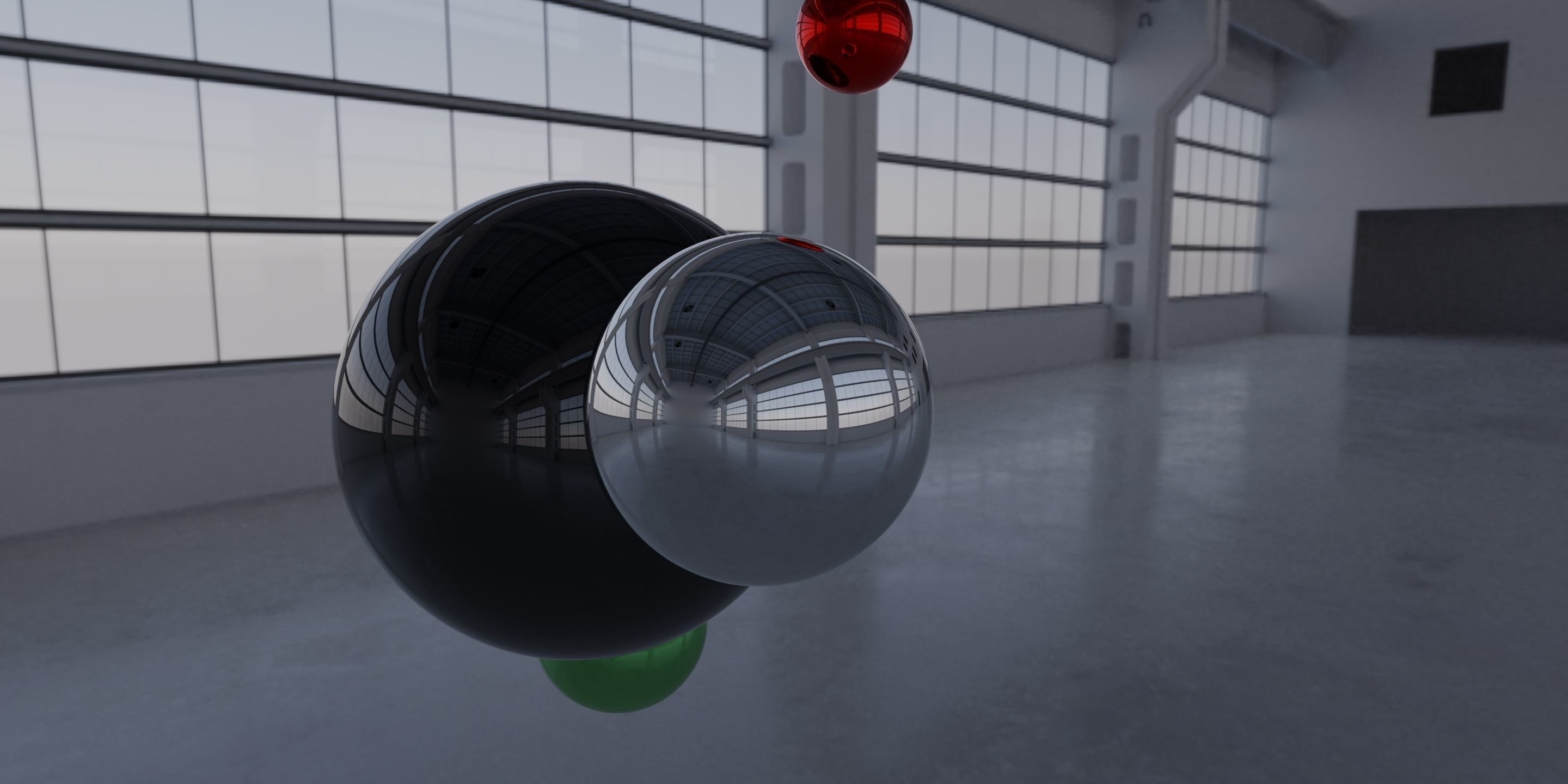 HDRI - Factory Hall Interior 3 Texture_2