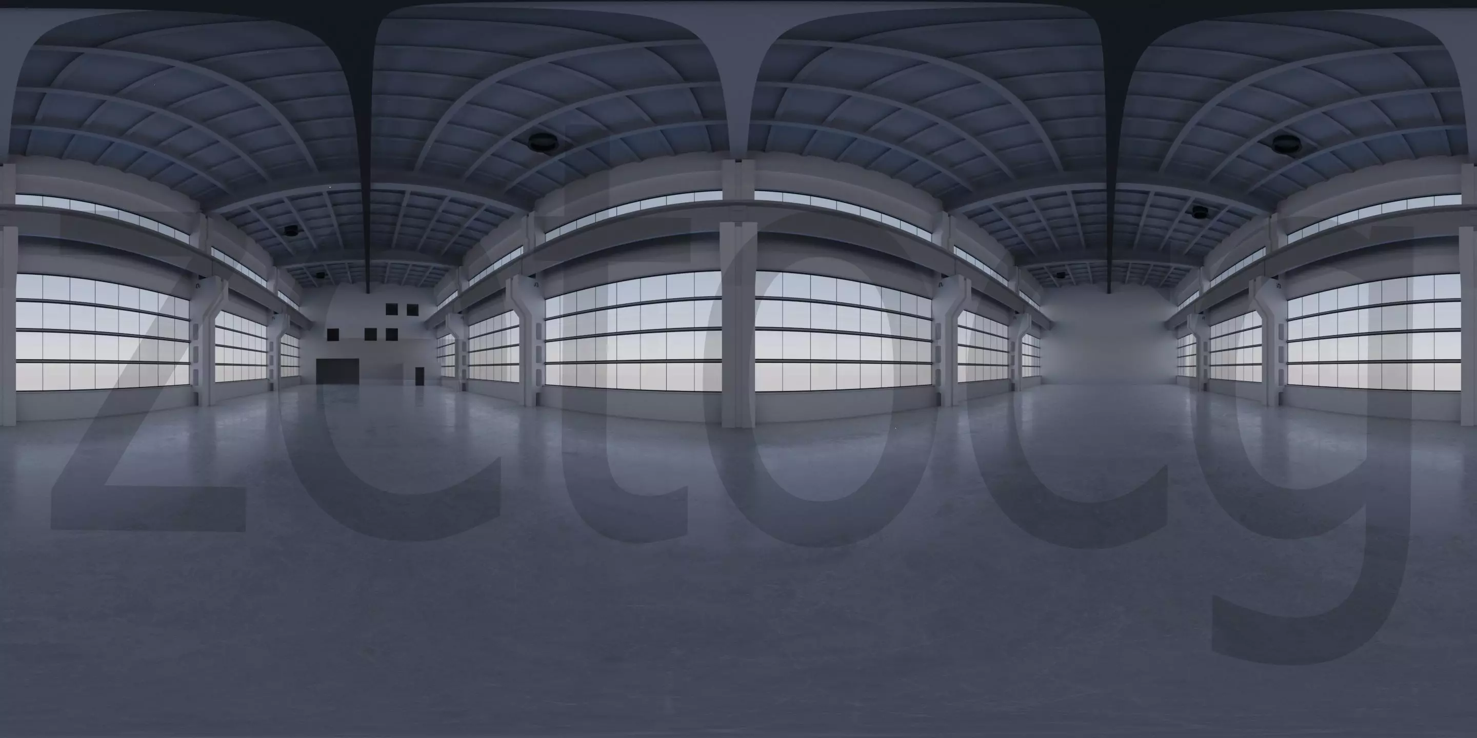 HDRI - Factory Hall Interior 3 Texture_0