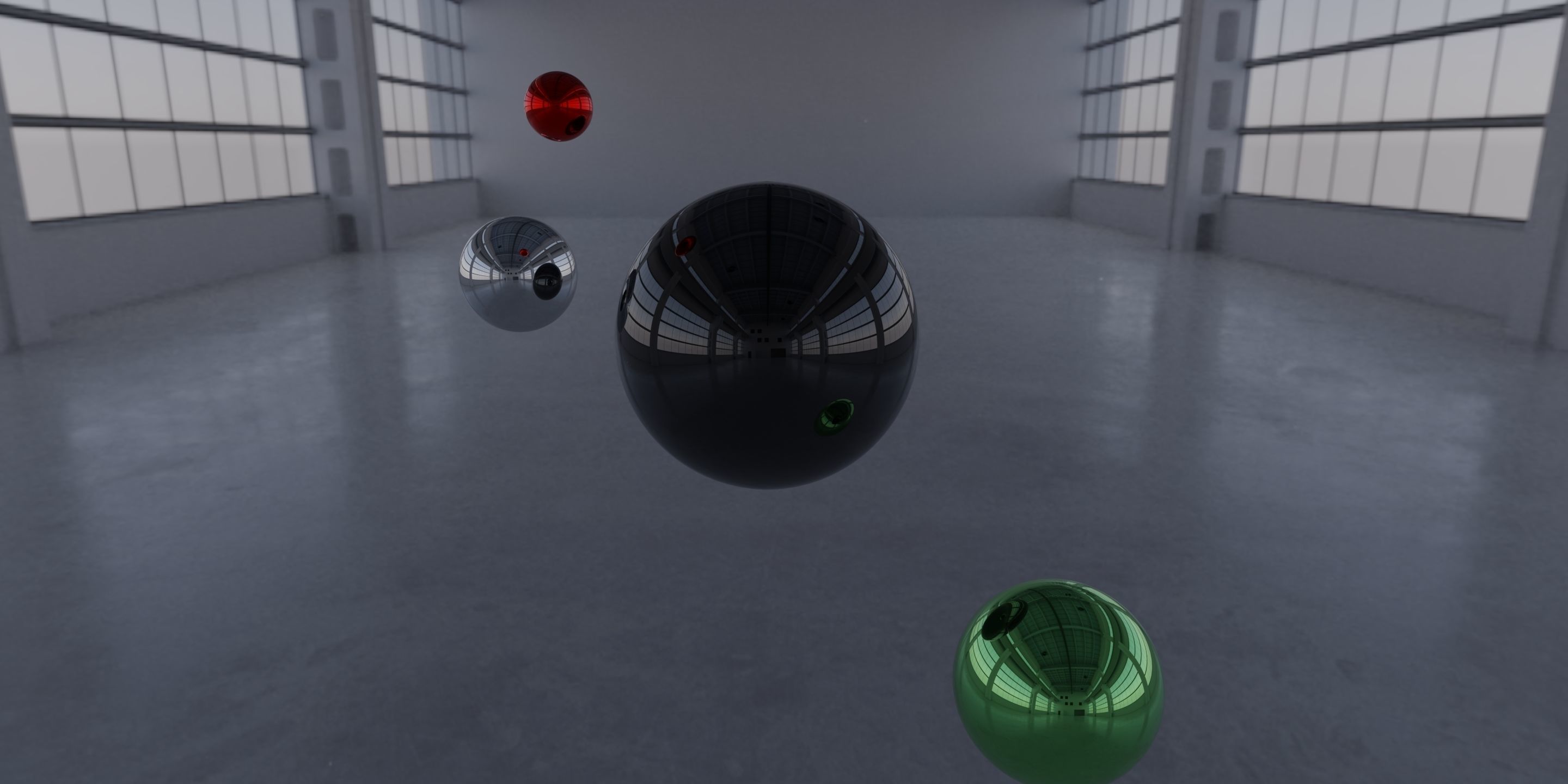 HDRI - Factory Hall Interior 3 Texture_5