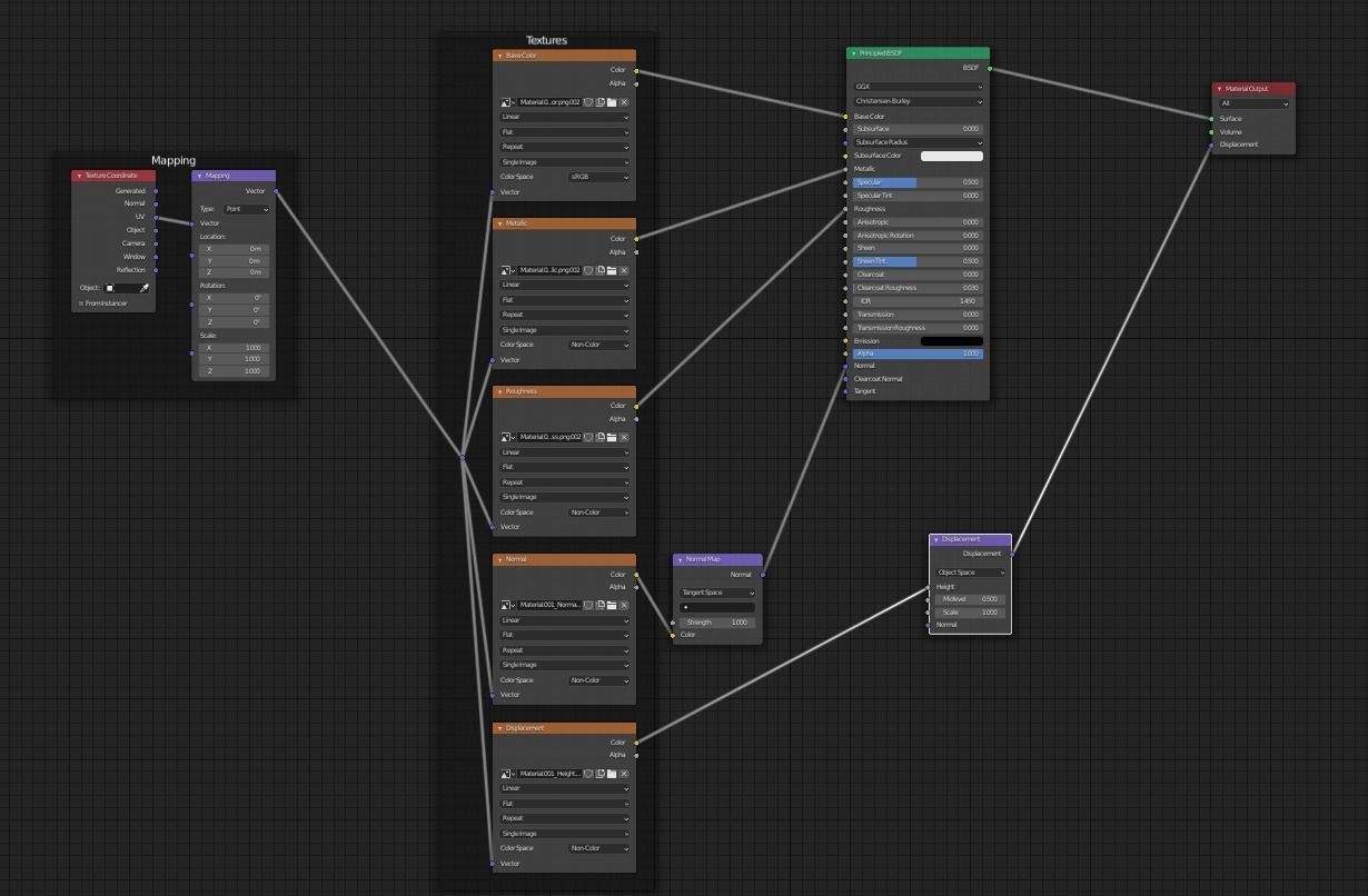 Blaster Rifle 3D model_4