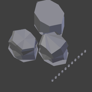 Uintatherium Tail and Torso STL 3D print model_10