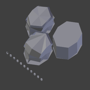 Uintatherium Tail and Torso STL 3D print model_7