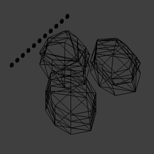 Uintatherium Tail and Torso STL 3D print model_11