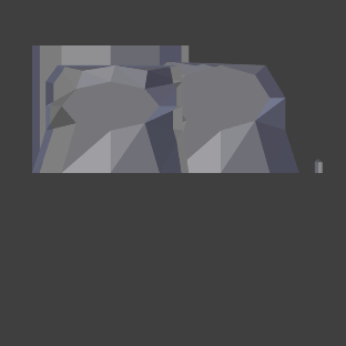 Uintatherium Tail and Torso STL 3D print model_6