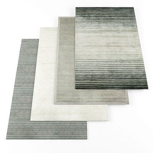 Rugs collection 003 Low-poly 3D model
