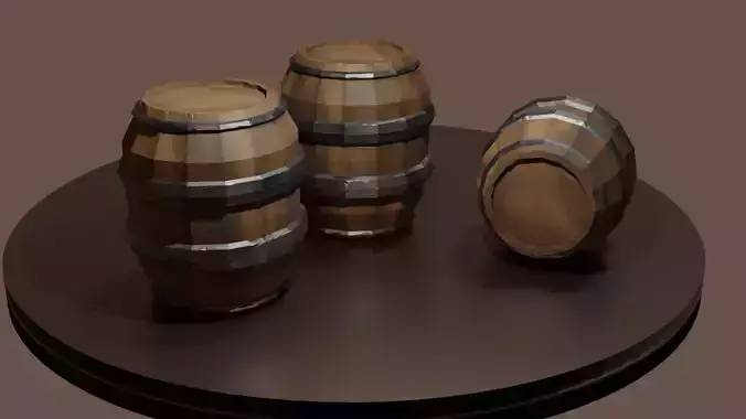 Stylized Barrel
