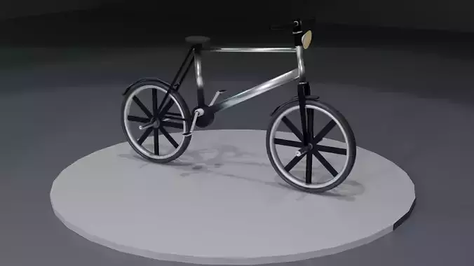 Bicycle Low-poly 3D model