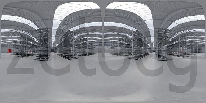 HDRI - Warehouse Interior 8 Texture