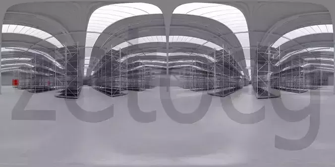 HDRI - Warehouse Interior 8 Texture