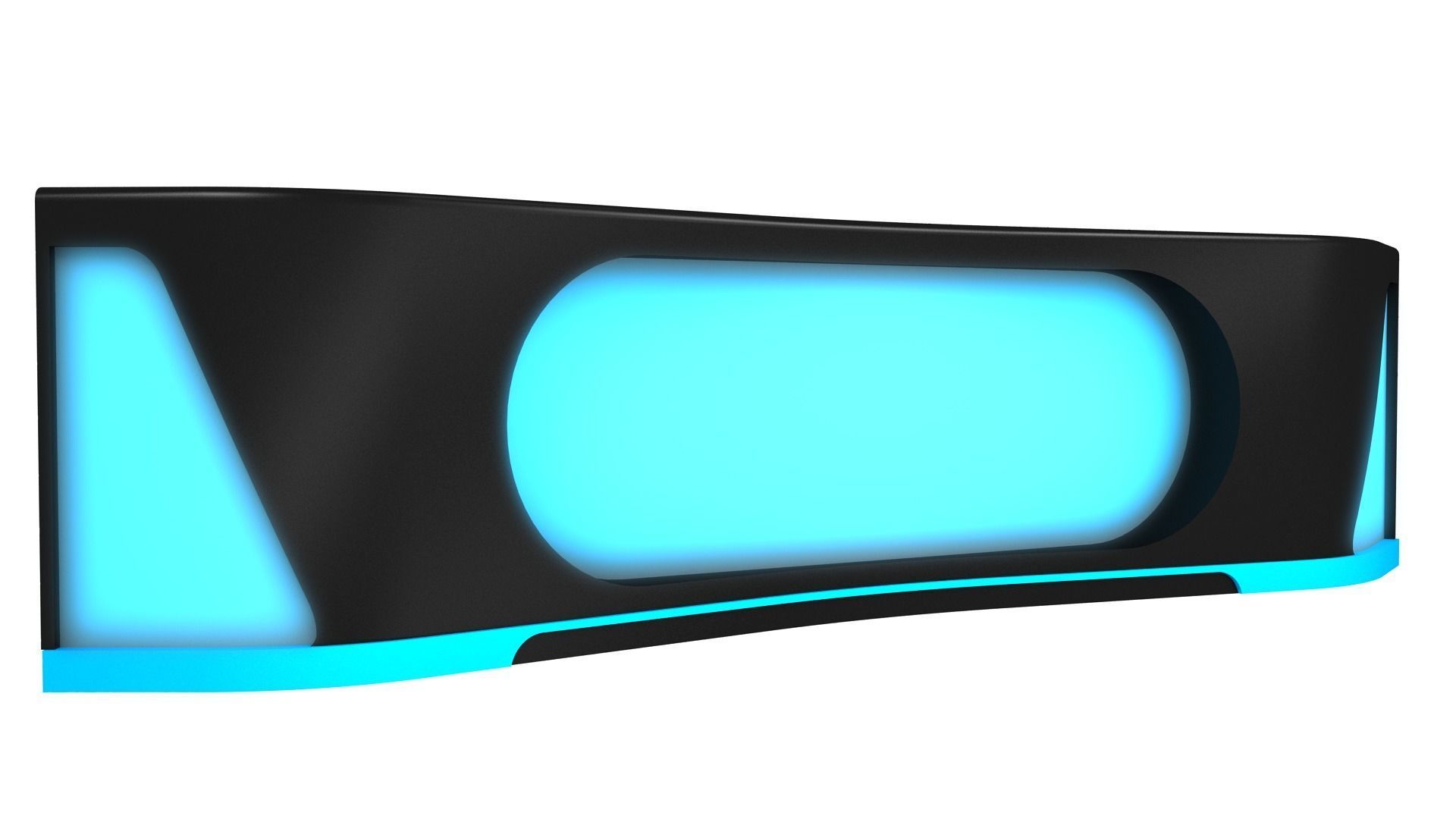 Studio News Desk 3D model_6