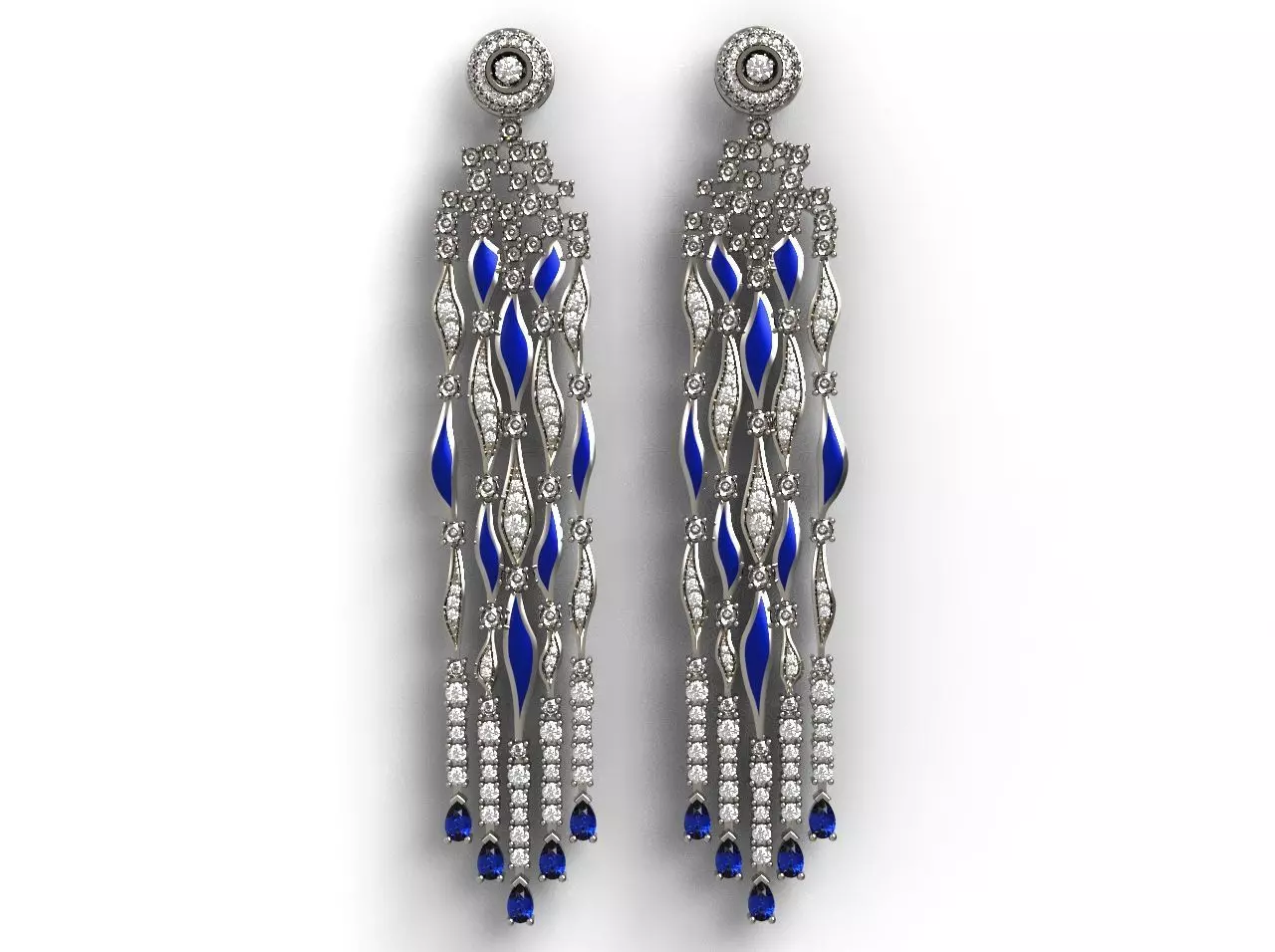 earring Niagara N - 212 3D print model
