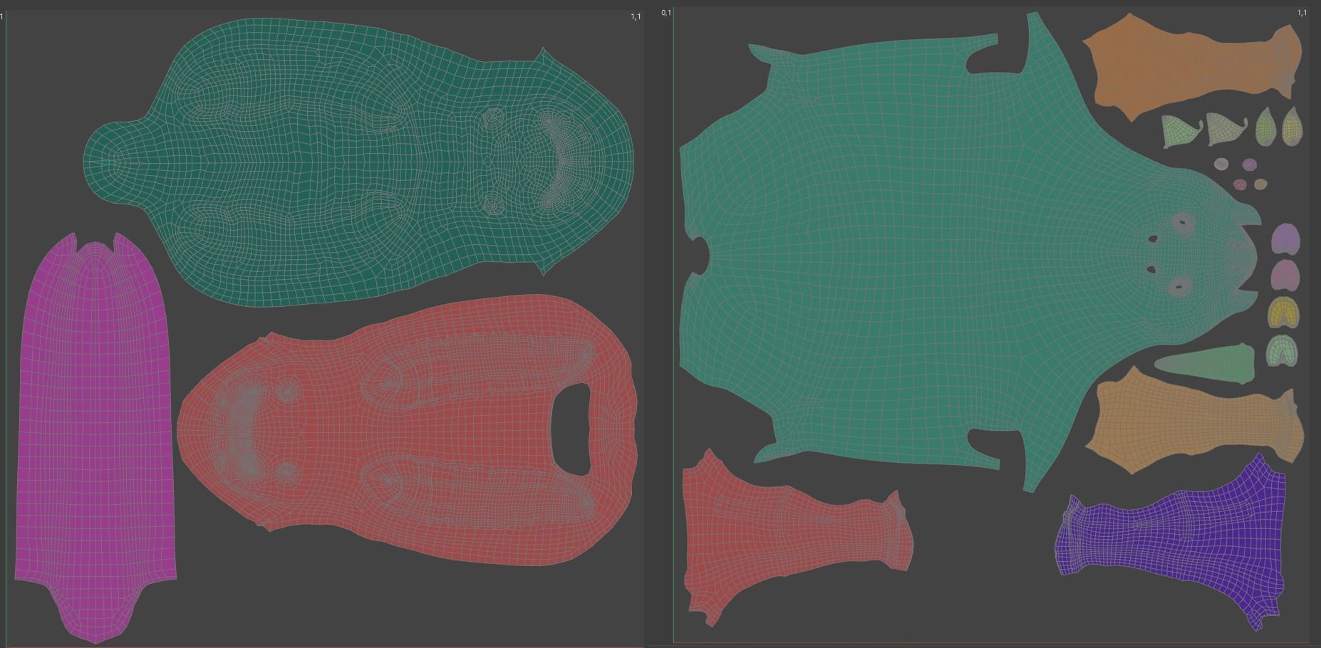 Rigged and Animated Stallion 3D model_22