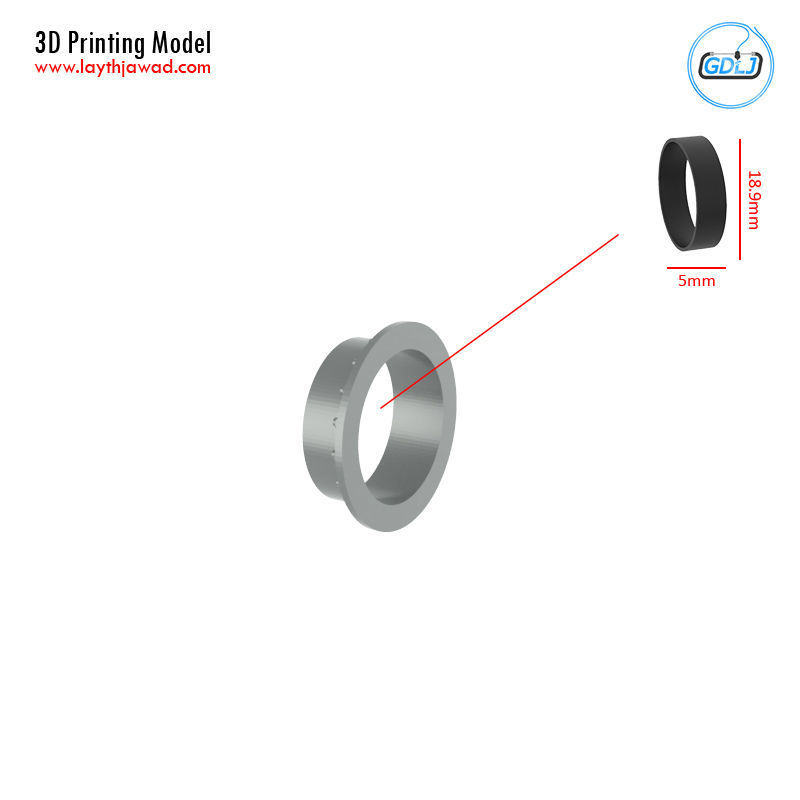 Sewage Pipe Assembly 3D print model_9