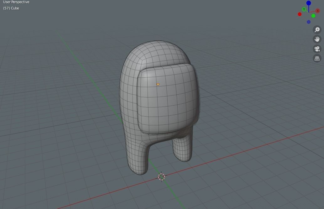 among us Rigged multicolor fbx  Low-poly 3D model_15